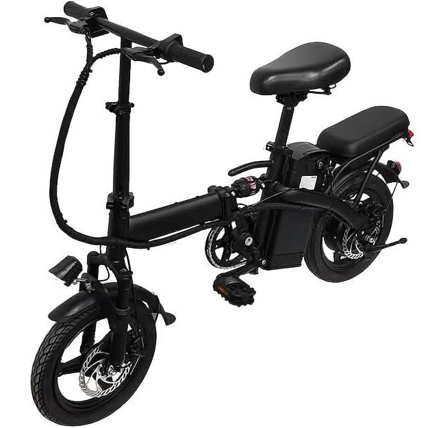 14" Folding Electric Bike — 48V Portable City Commuter E-Bike