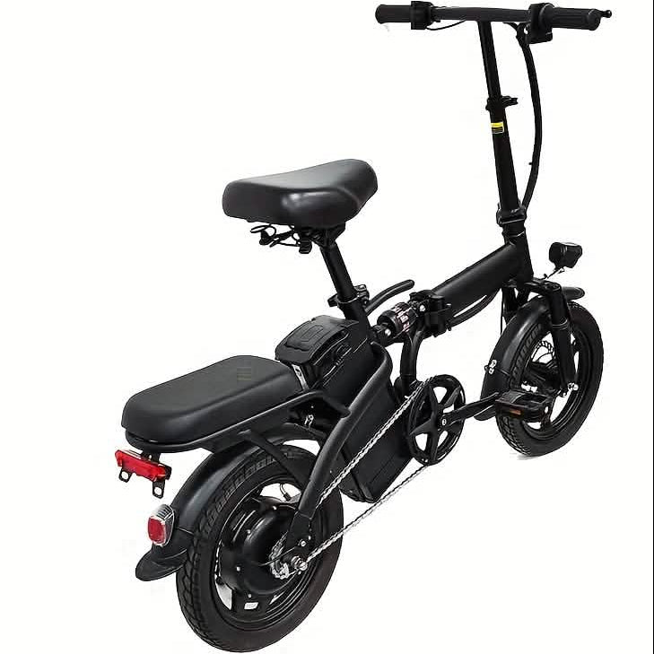 14" Folding Electric Bike — 48V Portable City Commuter E-Bike